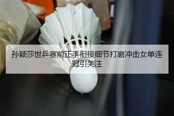 孙颖莎世乒赛前正手衔接细节打磨冲击女单连冠引关注